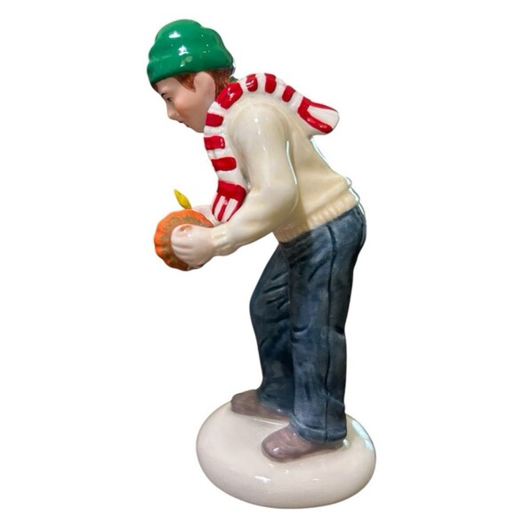 Dept 56 Halloween # 55117 Lighting the Jack O Lanterns Figurine Replacement - Picture 4 of 7